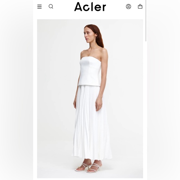 Acler BRAYSWICK MIDI DRESS - Picture 2 of 4